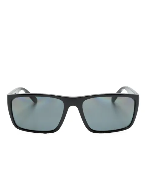 SCUDERIA FERRARI logo-plaque rectangle-frame sunglasses