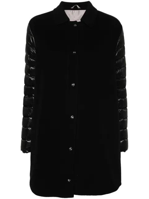 Herno panelled puffer coat