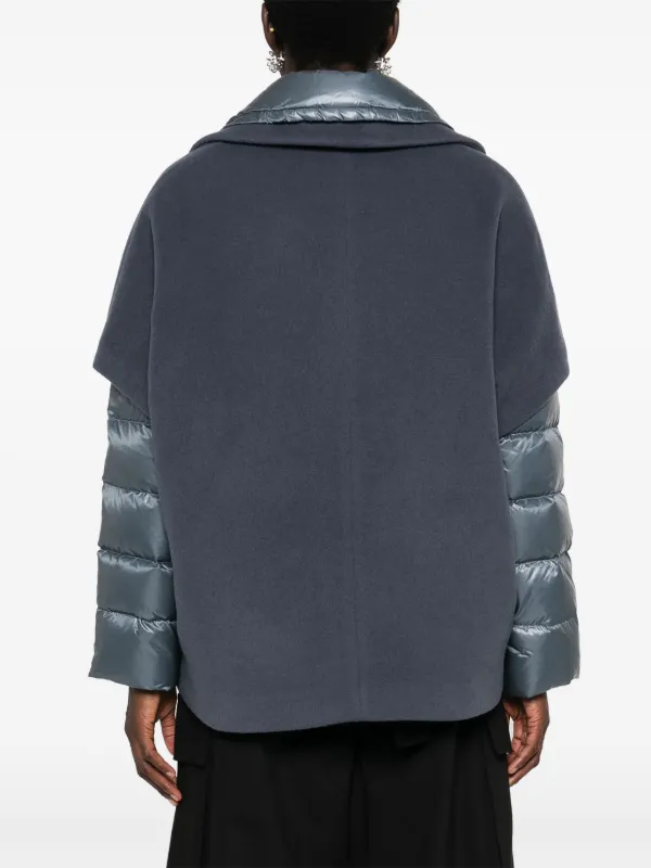 HERNO レイヤードパデッドコート40