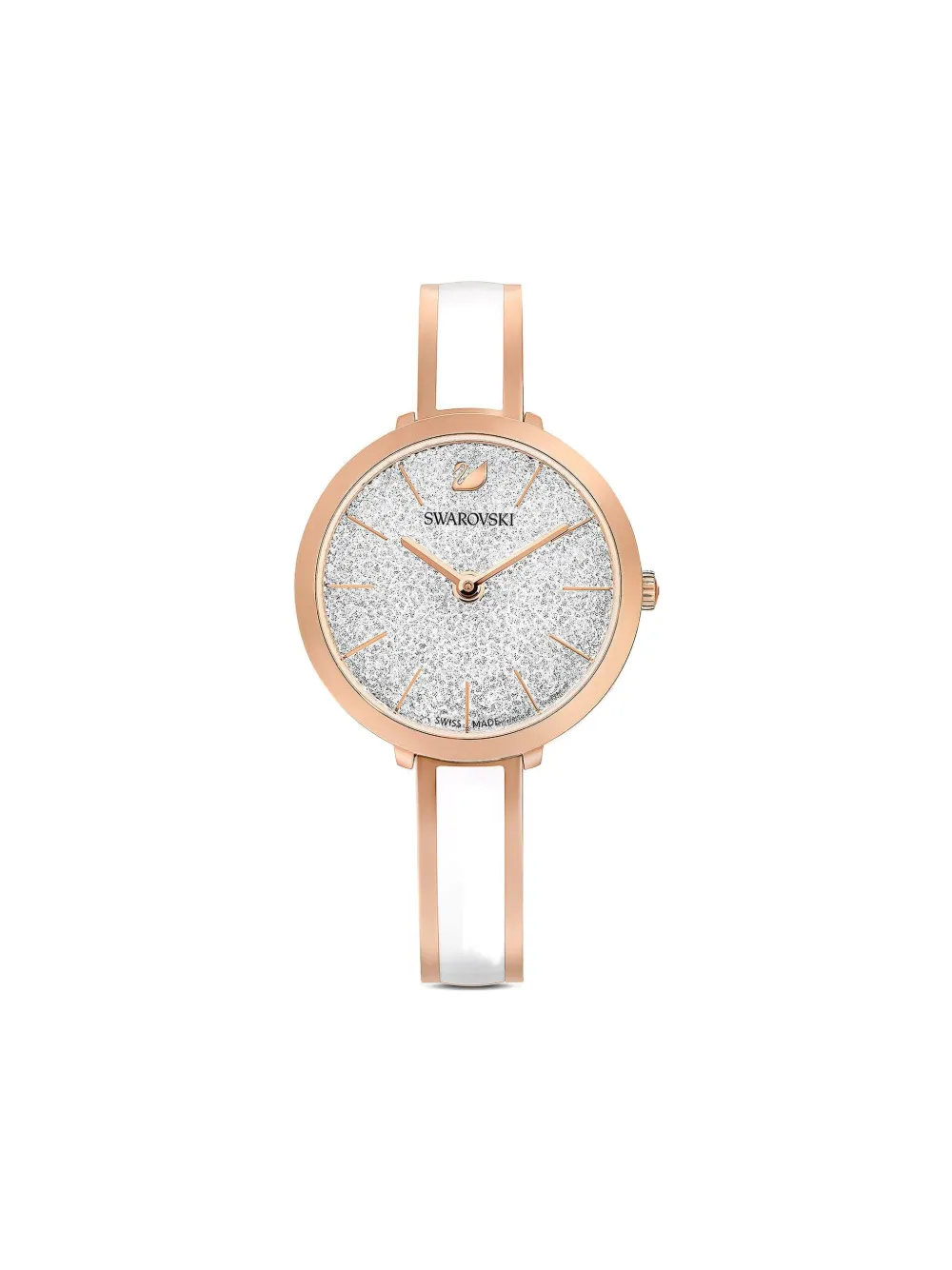 Swarovski クリスタライン ディライト 32mm 腕時計 - シルバートーン Swarovski クリスタライン ディライト 32mm 腕時計 - シルバートーン