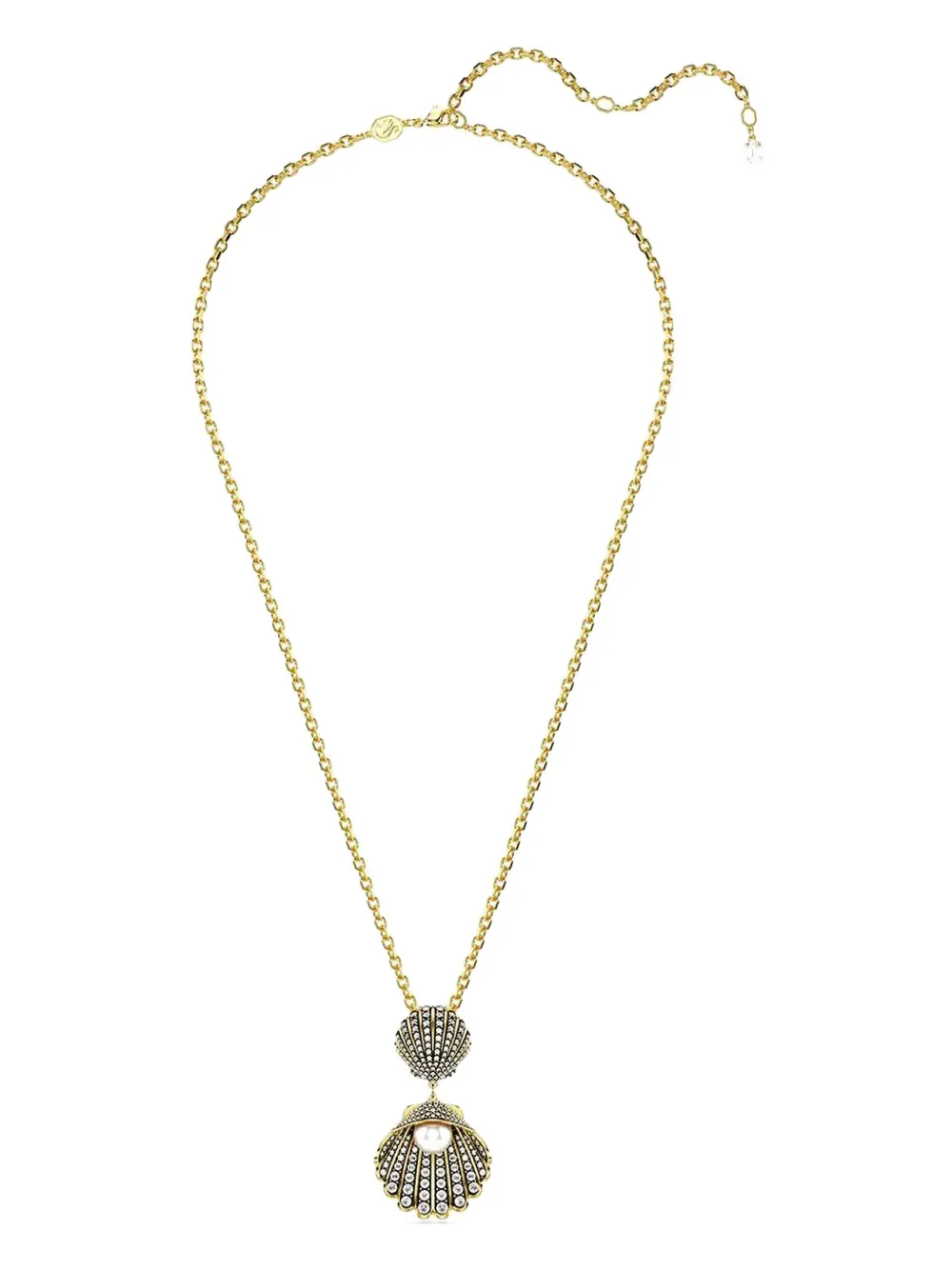 Swarovski Idyllia ネックレス - ゴールドトーン Swarovski Idyllia ネックレス - ゴールドトーン