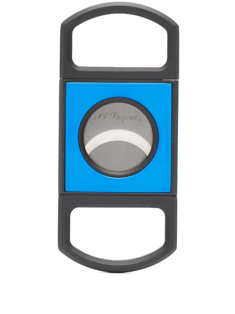 St Dupont Matte-finish Cigar Cutter In Blue