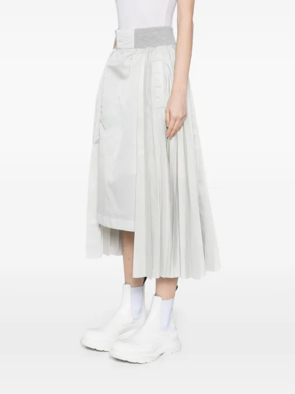 Sacai パネル スカート - Farfetch