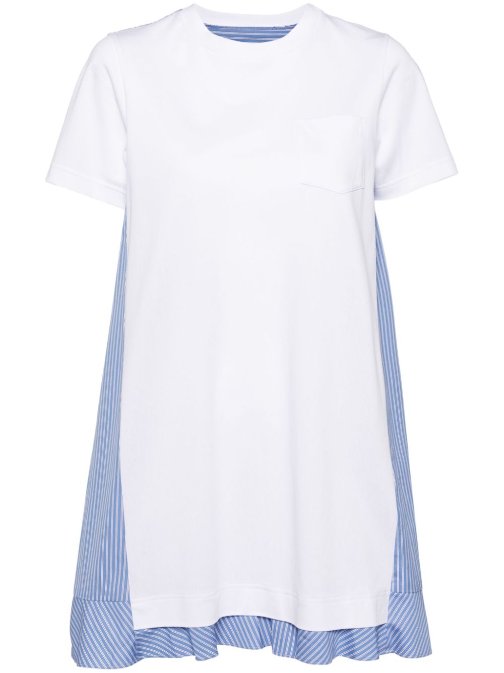 Cotton Poplin x Cotton Jersey dress