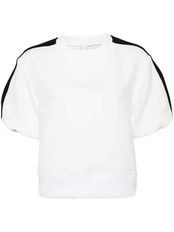 Sacai パフスリーブ Tシャツ | ホワイト | FARFETCH JP Sacai パフスリーブ Tシャツ | ホワイト | FARFETCH JP