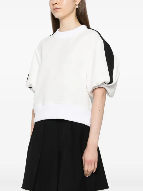 Sacai パフスリーブ Tシャツ | ホワイト | FARFETCH JP Sacai パフスリーブ Tシャツ | ホワイト | FARFETCH JP