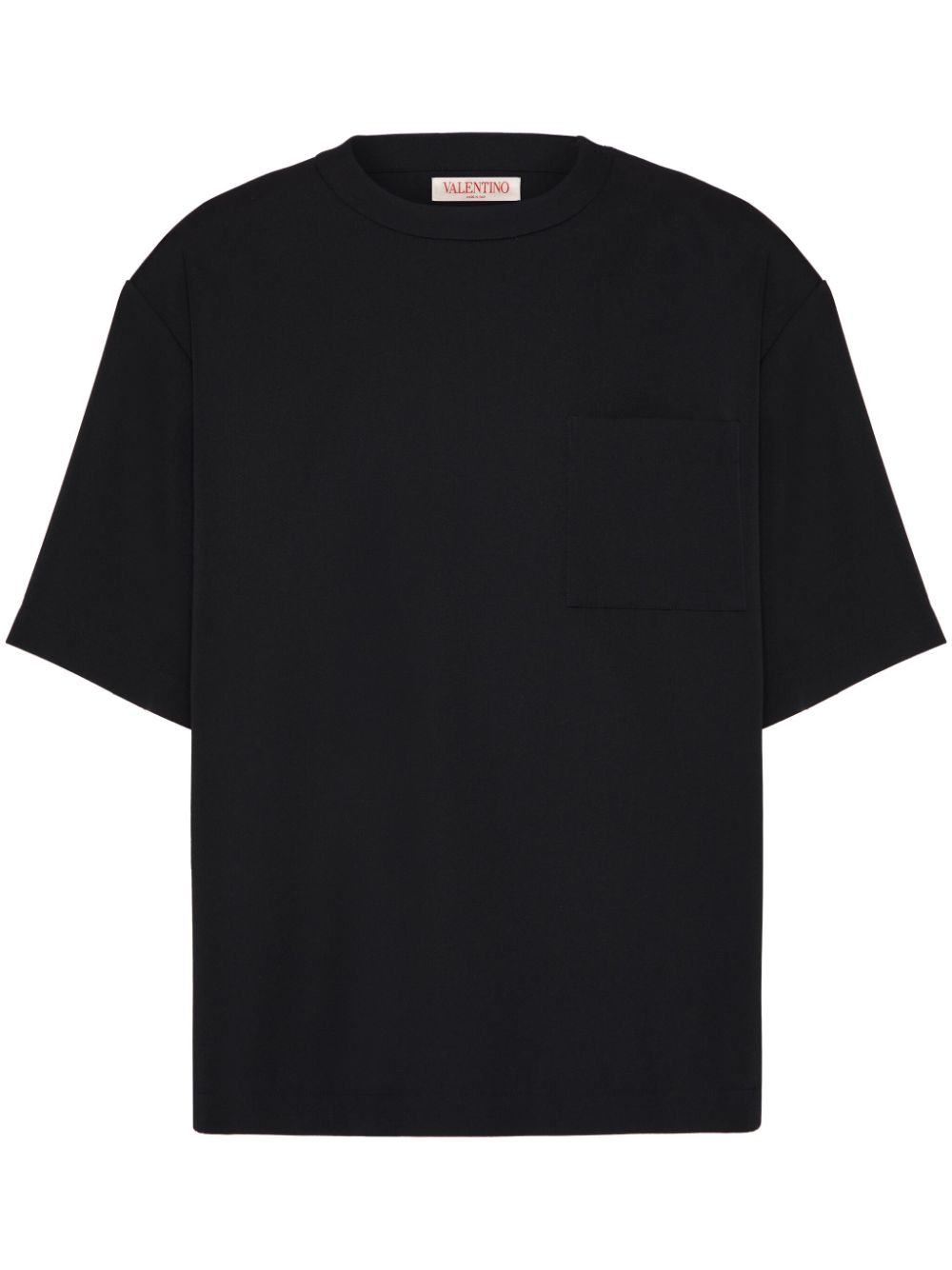 Valentino Garavani T-shirt met zakdetail Zwart