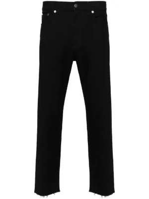Purple Brand low-rise Ripped Skinny Jeans | Black | FARFETCH
