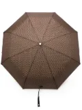 BOSS monogram-print umbrella - Brown