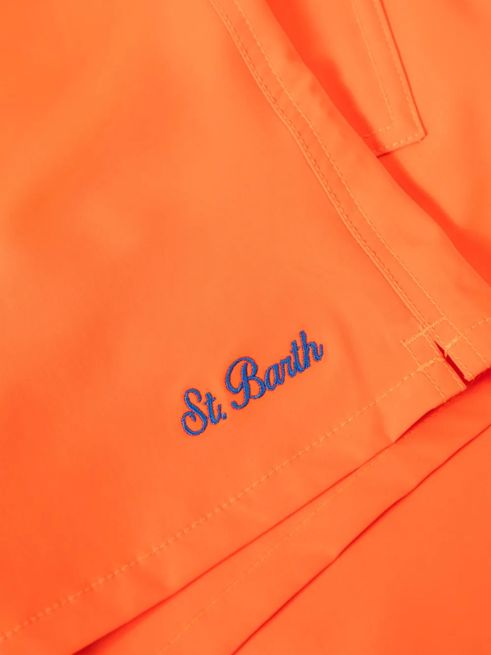 MC2 Saint Barth Zwembroek met geborduurd logo Oranje
