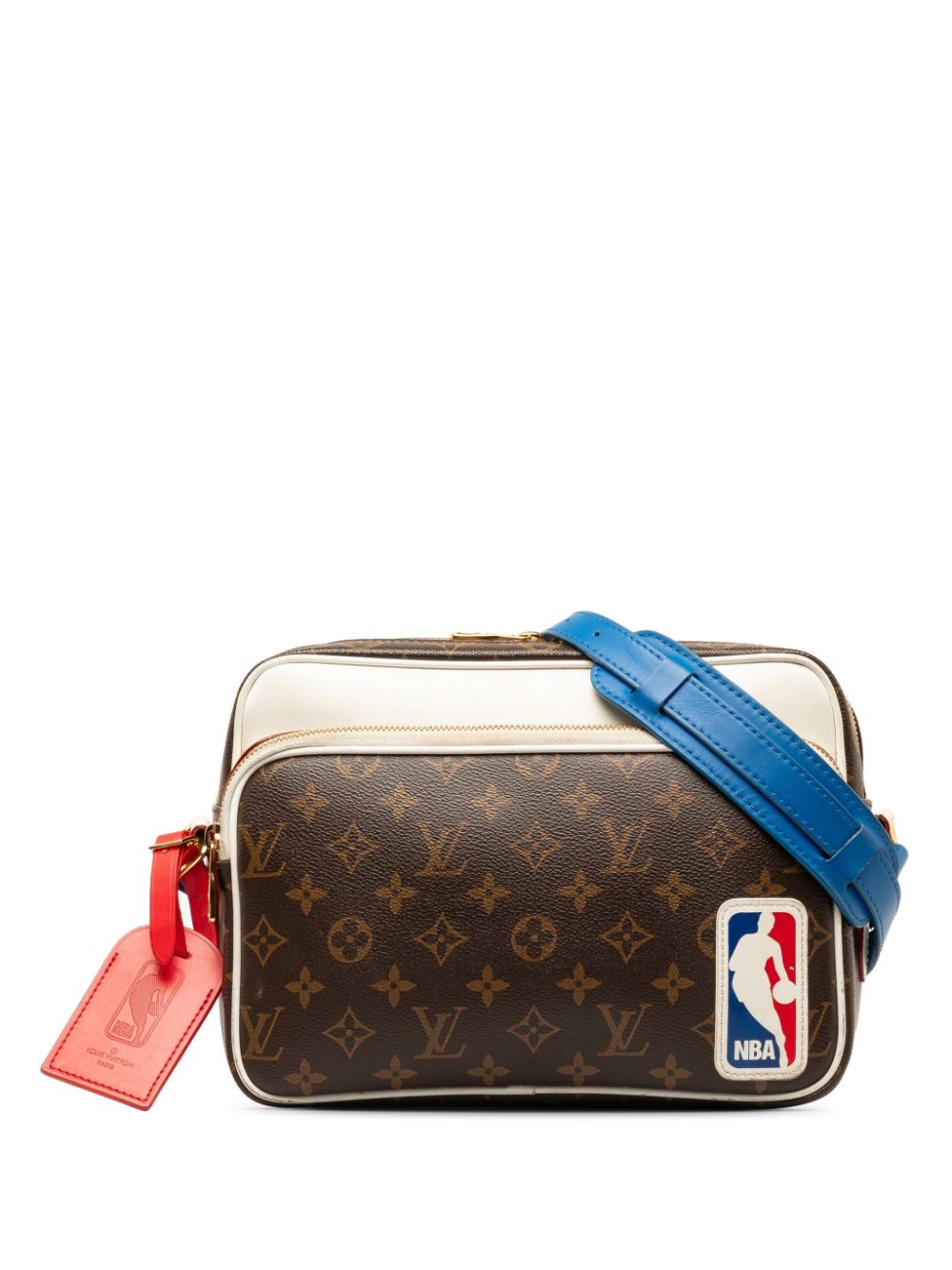 Louis Vuitton Pre owned 2020 NBA Monogram NIL Crossbody Bag Brown