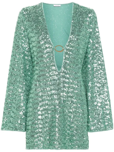Oséree sequinned mini dress