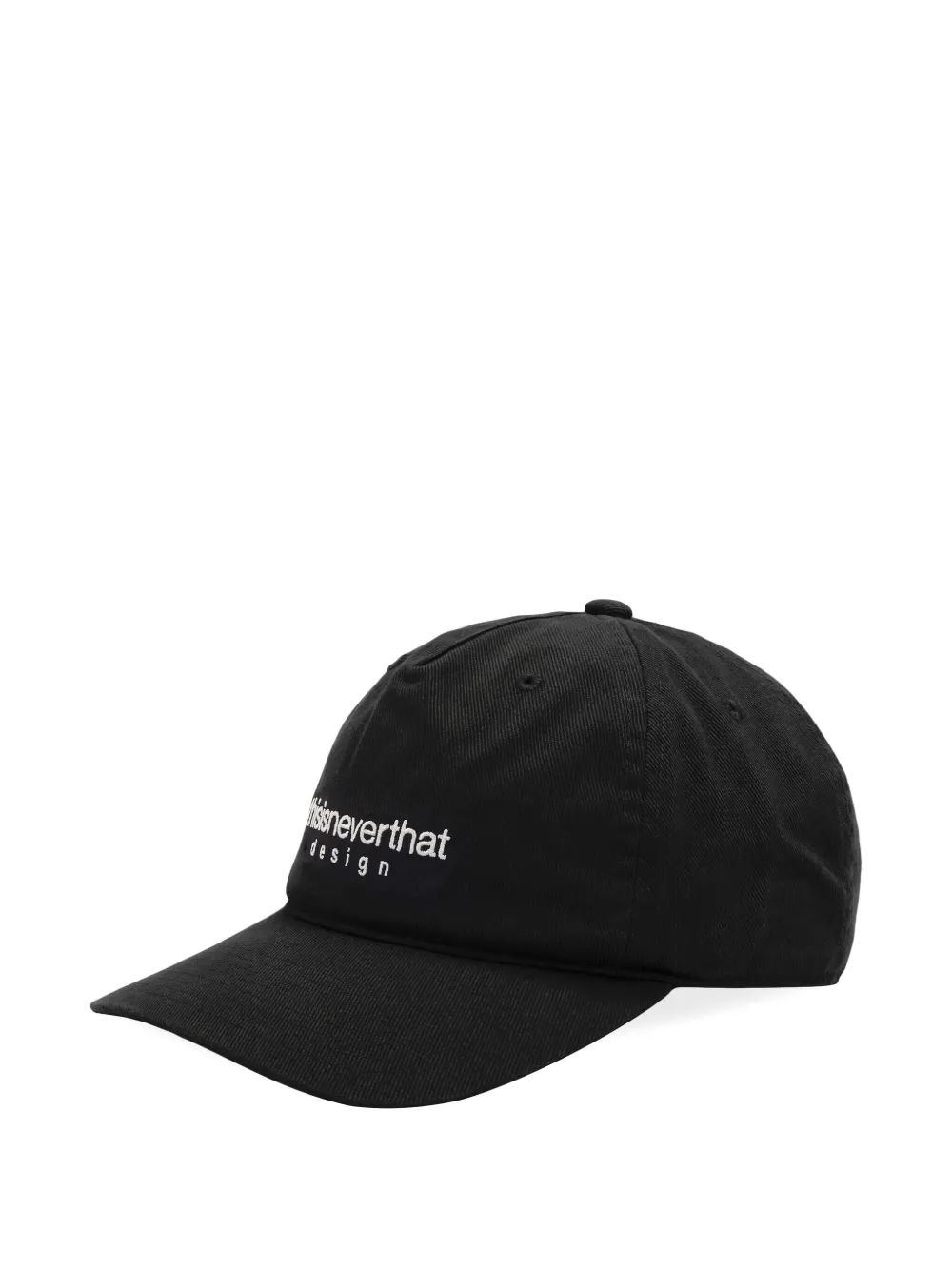 This Is Never That Logo Cap In Black
