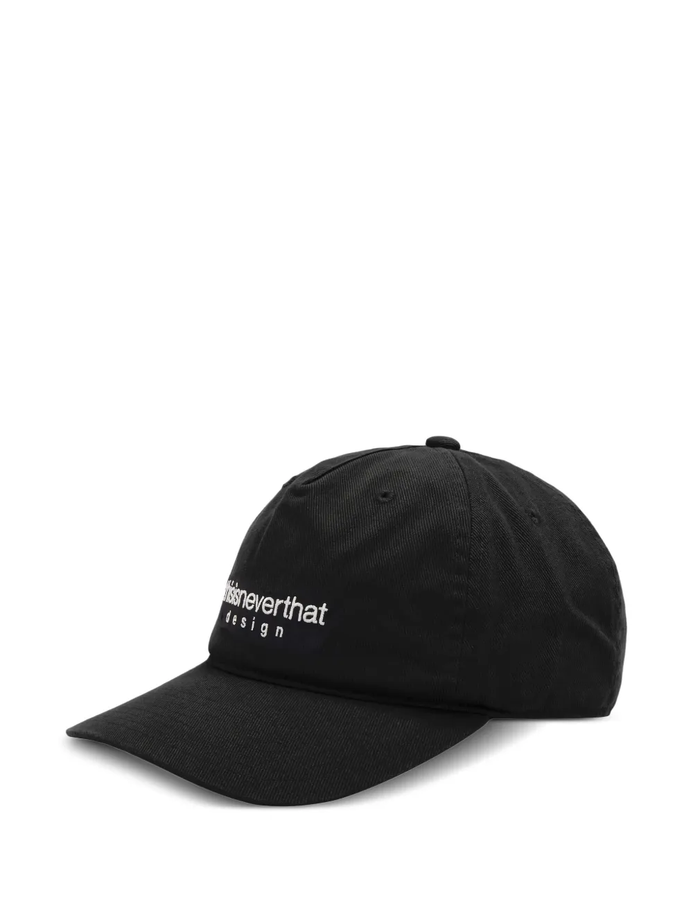 This Is Never That Boné com logo | Preto | Image 1