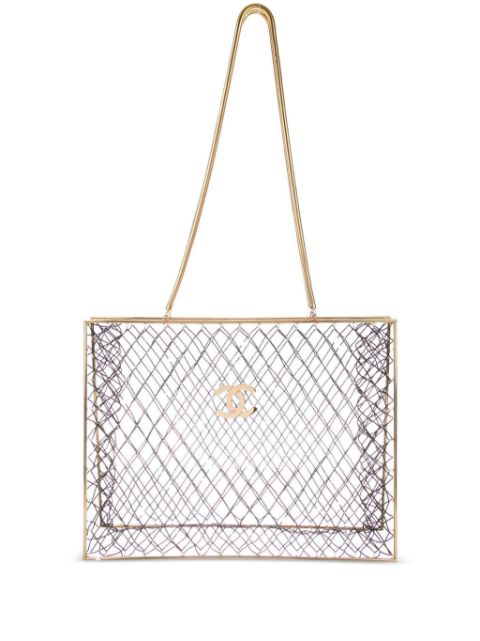 HOT SALE CHANEL 1997 Cage tote bag Women