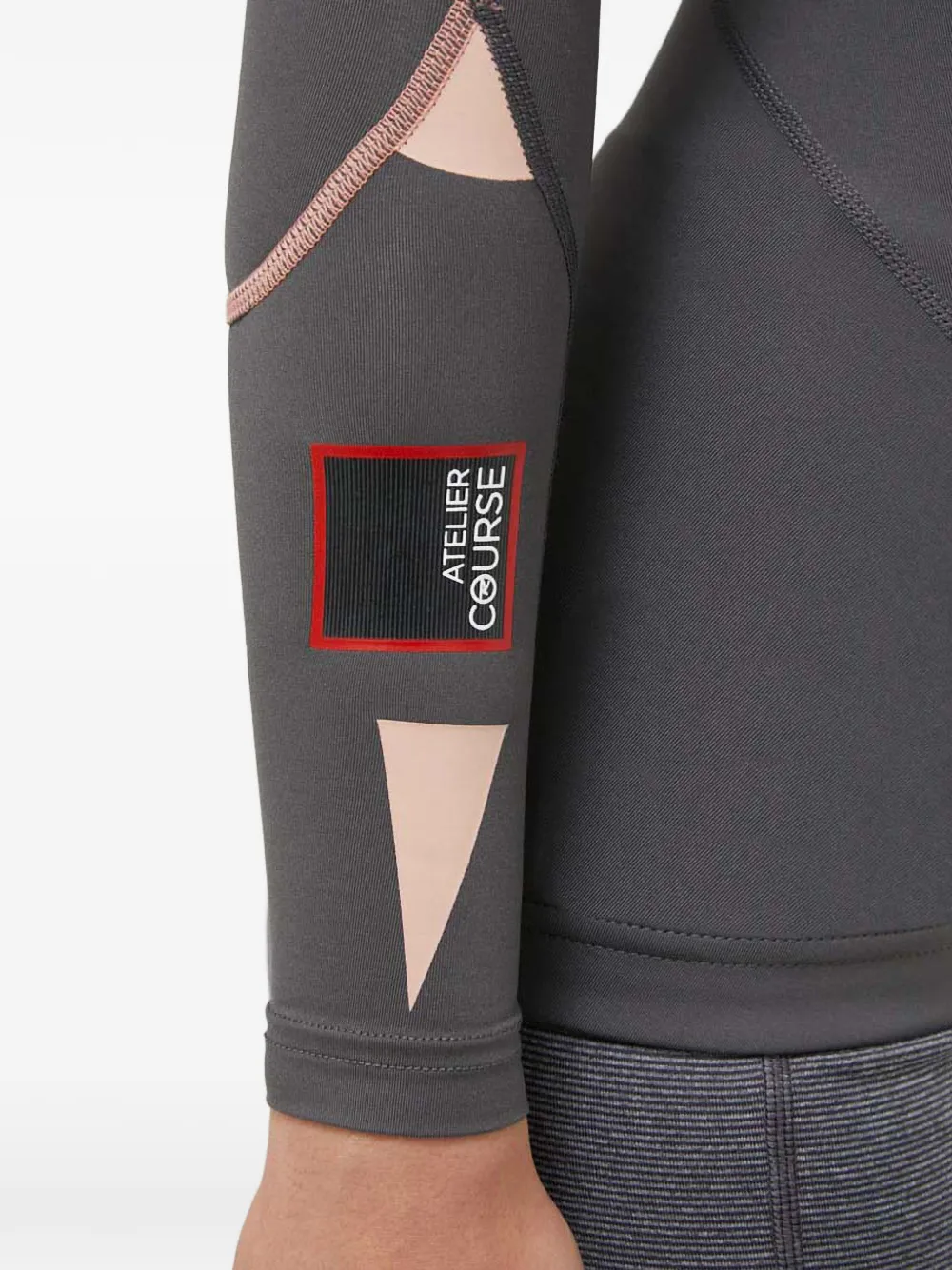 Rossignol Top met halve rits Grijs