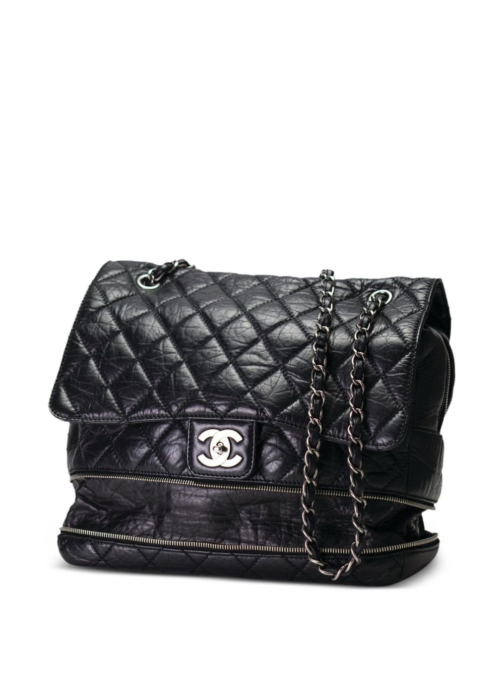 CHANEL 2005 expandable Classic Flap shoulder bag Women