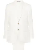 Canali single-breasted suit - White