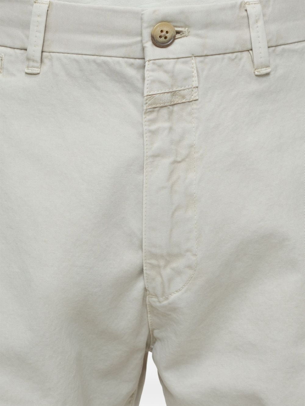 Shop Closed Tacoma Mid-waist Tapered-leg Trousers In Neutrals