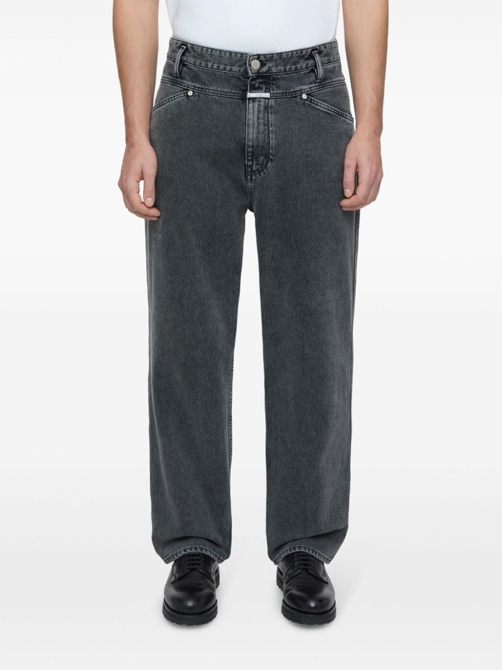 Closed X-Treme straight jeans - Grijs