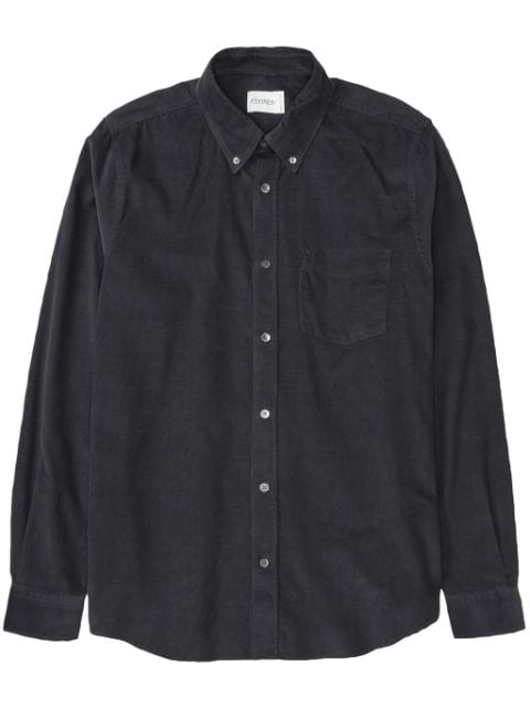 Closed button-down shirt