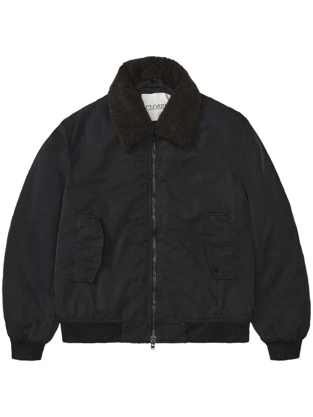 Closed ruched-detailing jacket - Black