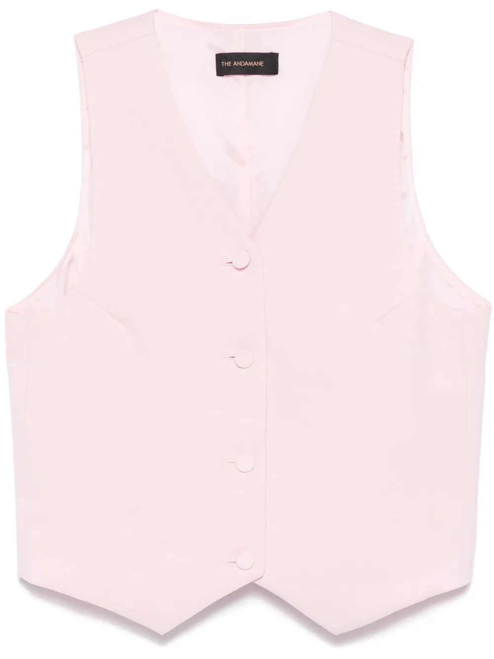 crepe waistcoat