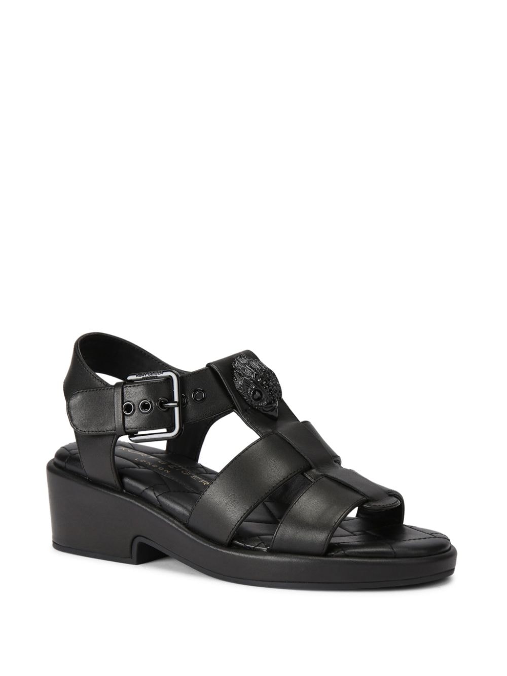 Kurt Geiger London The Kensington leren sandalen - Zwart