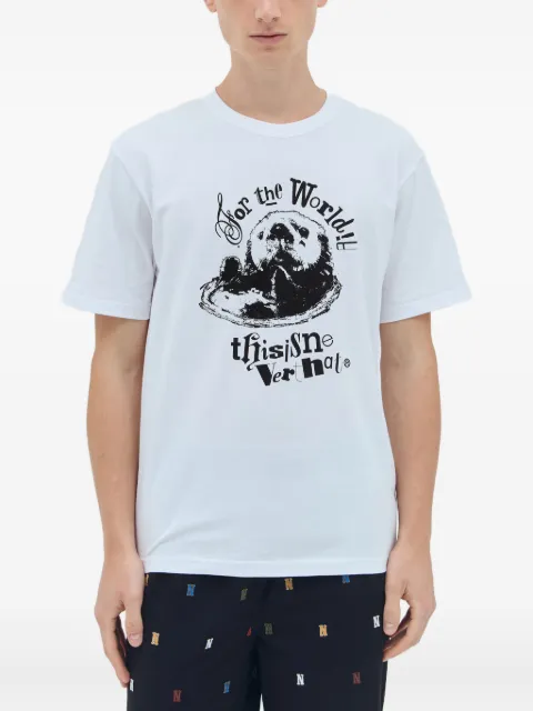 This Is Never That otter-print T-shirt