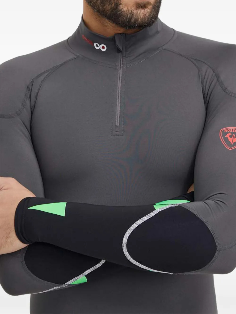 Rossignol Infini Compression Race Baselayer In Gray