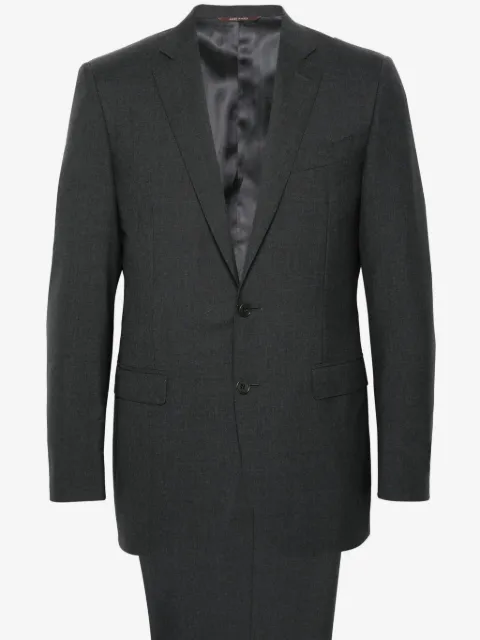 Canali single-breasted wool suit