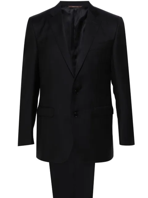 Canali single-breasted wool suit