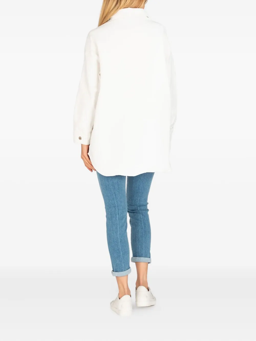 FRAME Jeans met riemlussen Blauw