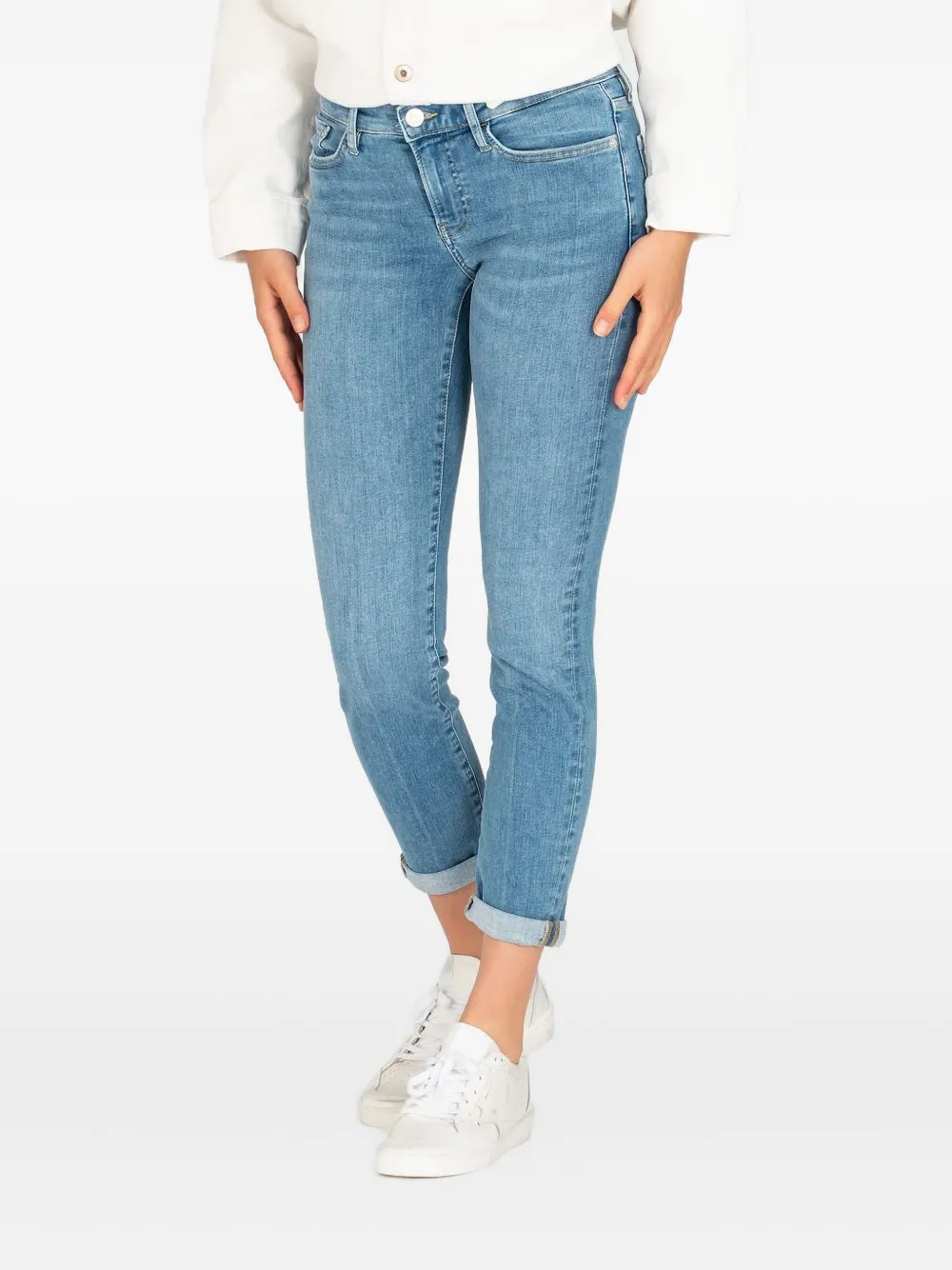 FRAME belt-loops jeans - ブルー FRAME belt-loops jeans - ブルー