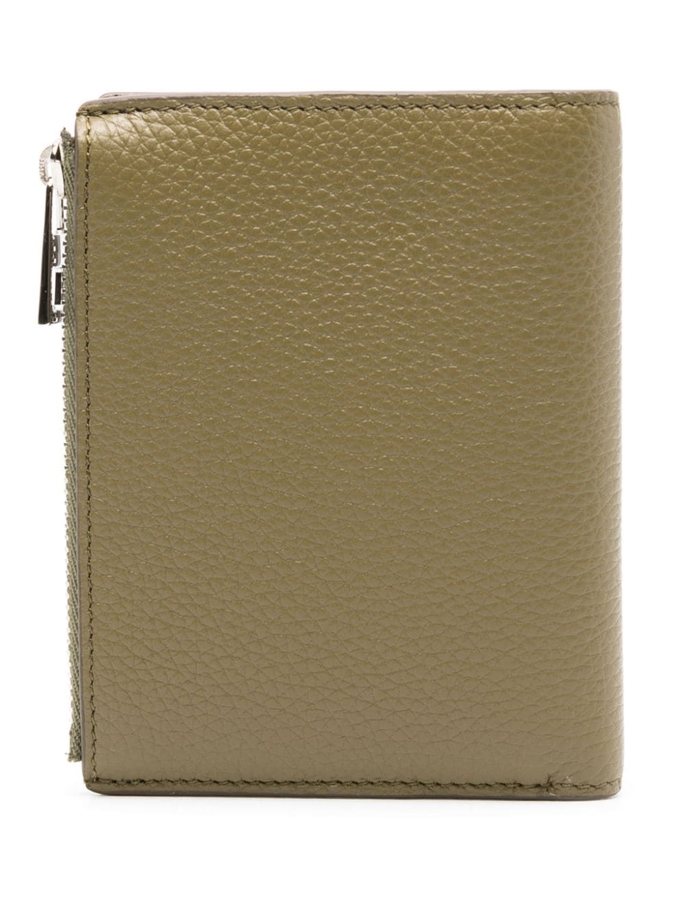 LOEWE Slim Compact leren portemonnee - Groen