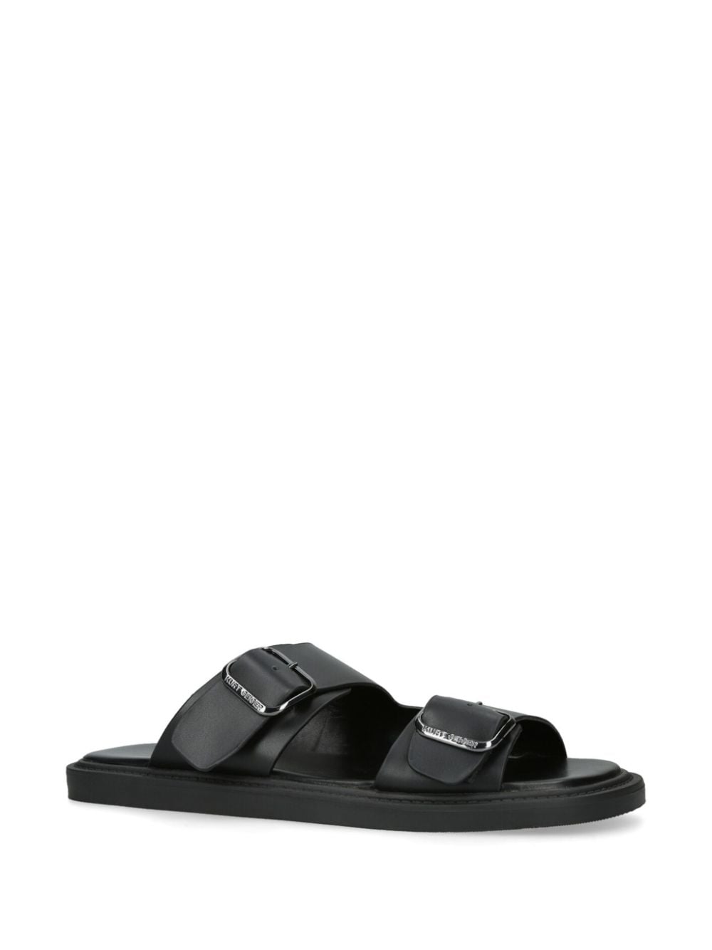 Kurt Geiger London Otis leather sandals Black