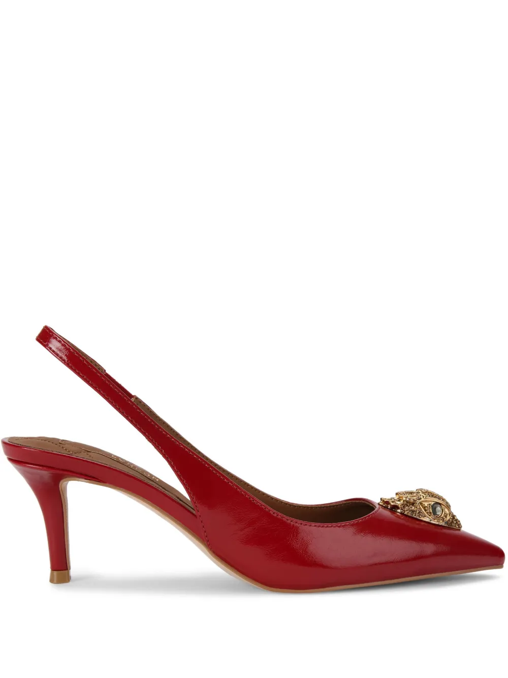 Kurt Geiger London Belgravia leren pumps 60 mm Rood