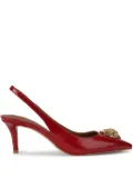 Kurt Geiger London 60mm Belgravia leather pumps - Red