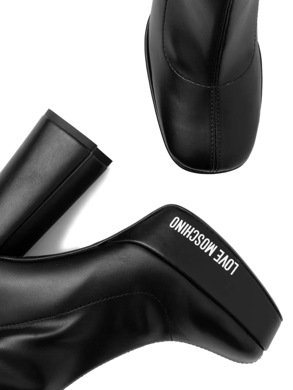 Love Moschino 120mm platform boots Black