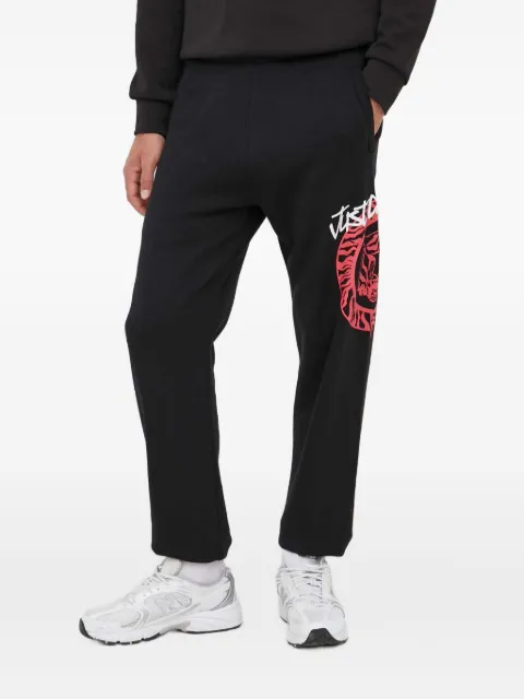 Just Cavalli pantalones de chándal con motivo de tigre