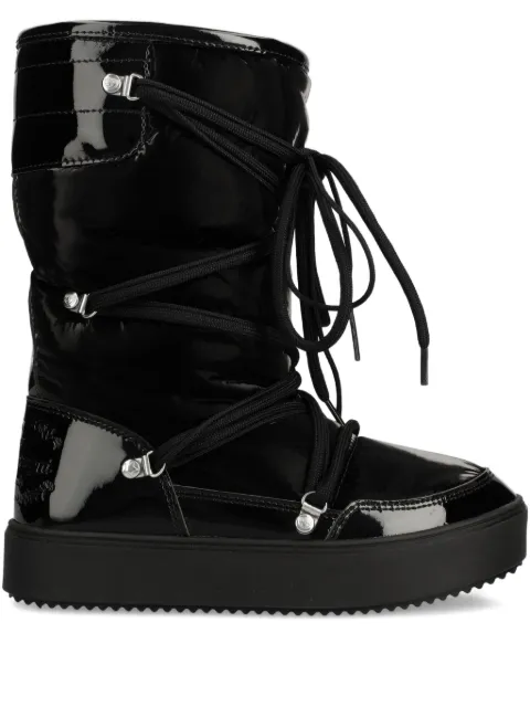 Chiara Ferragni bottines à logo embossé