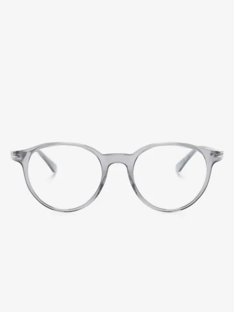Montblanc translucent round-frame glasses