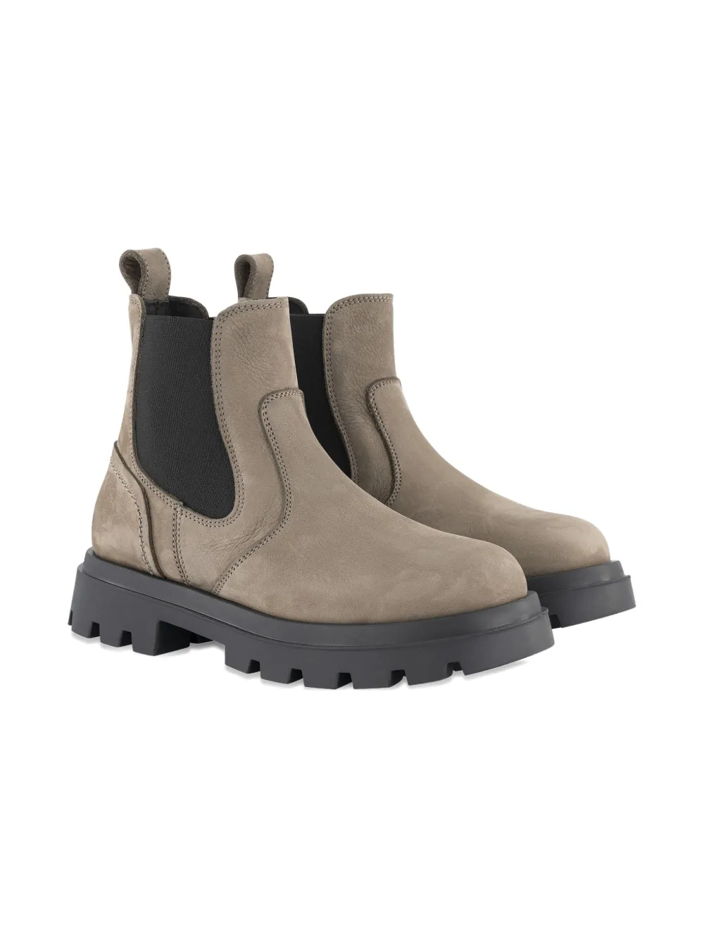 Dsquared2 Logo-print Boots In Burgundy