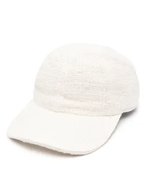 Supreme x Stone Island stripe-detail Crusher Hat | Neutrals | FARFETCH