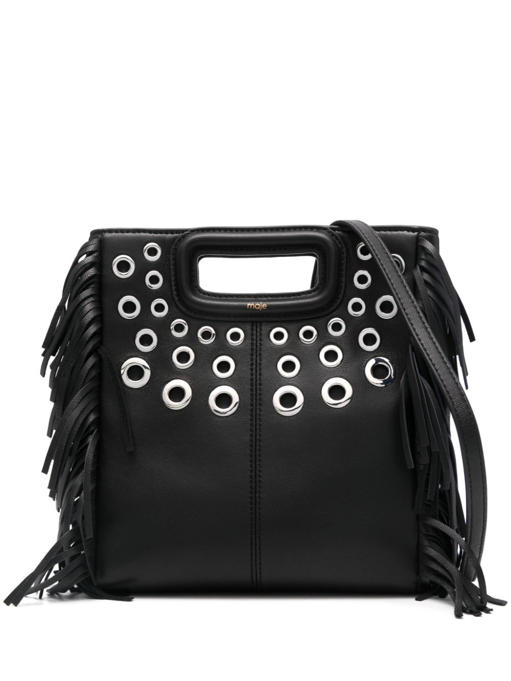 M eyelet-embellished tote bag