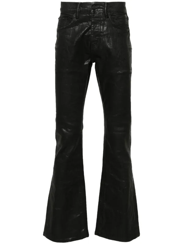Purple Brand ダメージフレアジーンズ Purple Brand フレアジーンズ | ブルー | FARFETCH JP