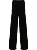 extreme cashmere Nº353 Relax knitted trousers - Black