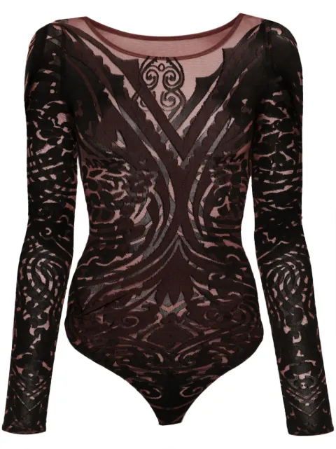 Wolford x ETRO Body Tattoo bodysuit
