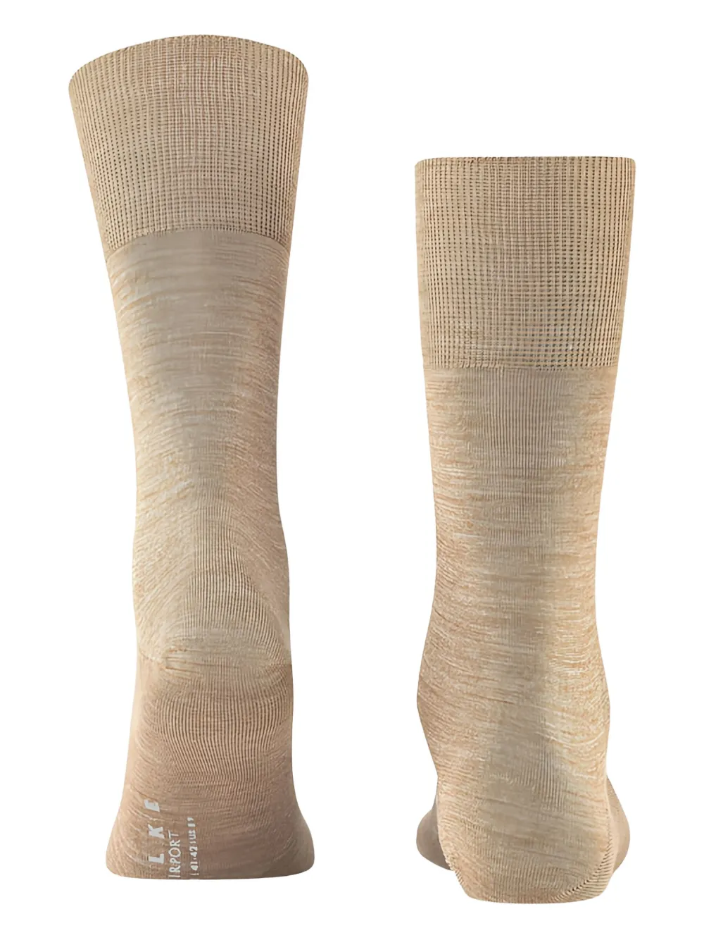 Falke Airport ribbed sock | Neutrals | Image 1