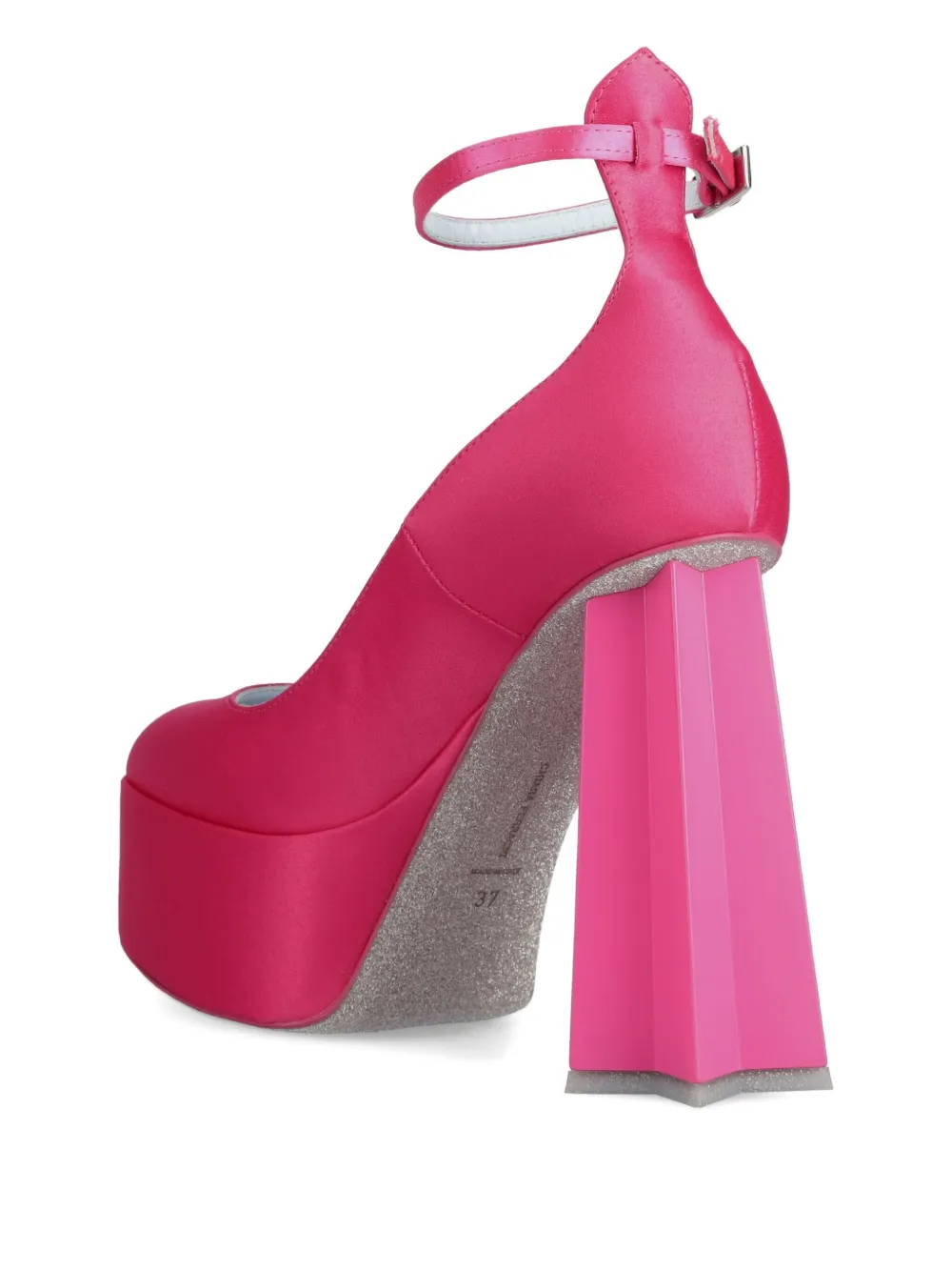 Chiara Ferragni Star pumps met plateauzool Roze
